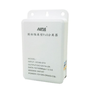 12V 2A 10/100Mbps Rain-proof Poe Switch Non-isolated Splitter