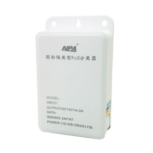 48V Gigabit DC12V Poe Switch Isolation Outdoor Poe Splitter