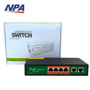 Factory 10/100M Unmanaged Mini POE Switch 6 Port for CCTV
