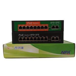 OEM/ODM PoE Switch 4 8 16 24 Ports 10/100M Gigabit Unmanaged 48V IEEE802.3af/at