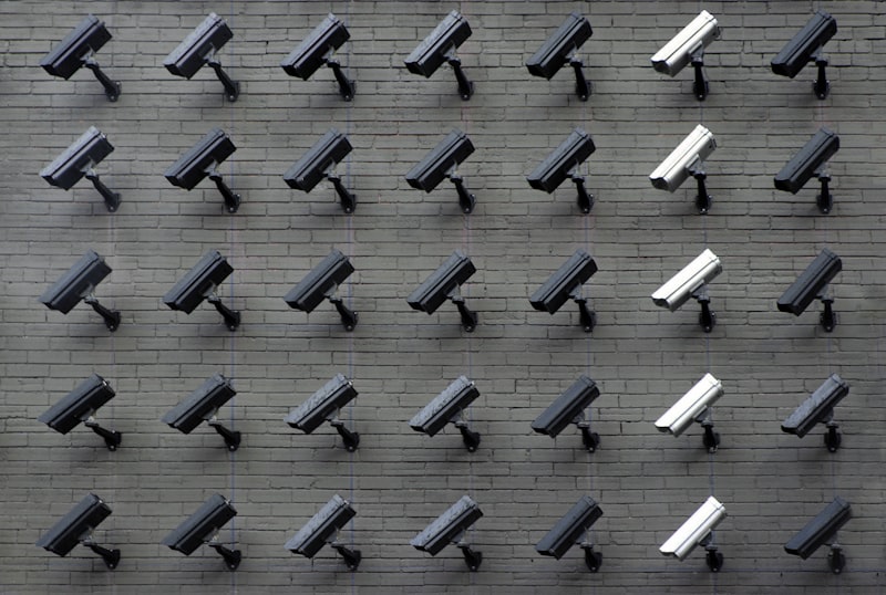 Security Surveillance Camera Scene